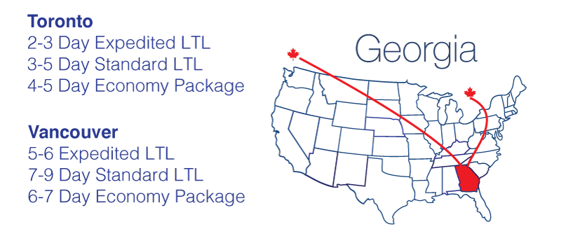 Georgia canada transit