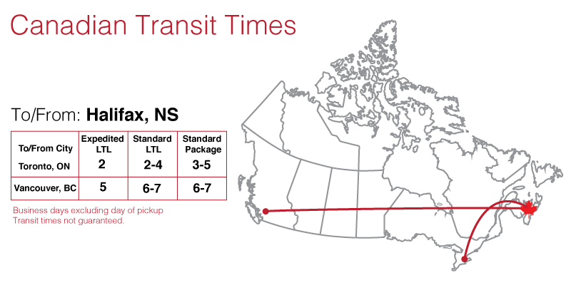 Shipping Halifax