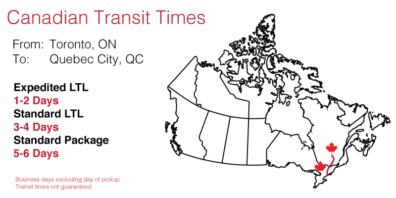 toronto Quebec transit