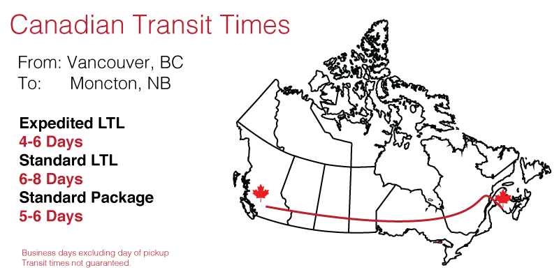 vancouver monncton transit