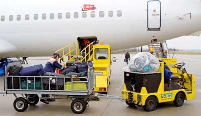 Shipping excess baggage